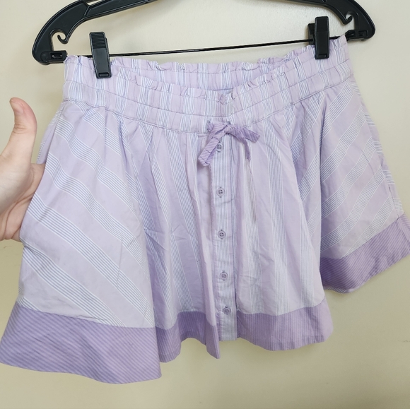 Women's Aerie Purple Boxer Skort Sz Medium - Picture 5 of 9